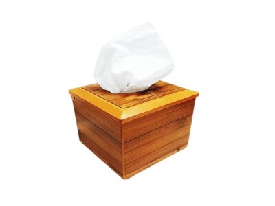 方竹紋面紙盒 Square Bamboo Pattern Tissue Box