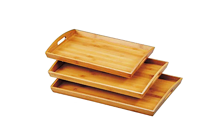 炭化竹托盤 Carbonized Bamboo Tray