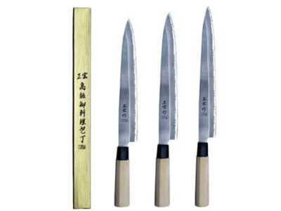 正宏作三合鋼生魚片刀 Sashimi 3-Layer Steel Knife